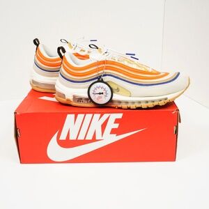 Nike Air Max 97 SE “Frank Rudy” White Orange | Size 10.5 | Box Included | Excell